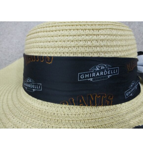 San Francisco Giants, Ghiradelli, Straw Beach Sun Hat main image 5